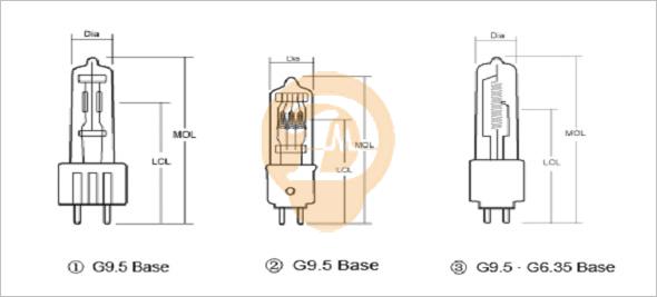 G9.5 Lamp Holder